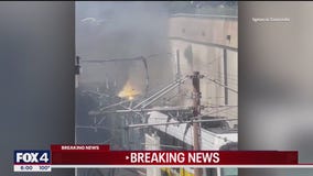 6 hospitalized after Downtown Dallas DART train fire