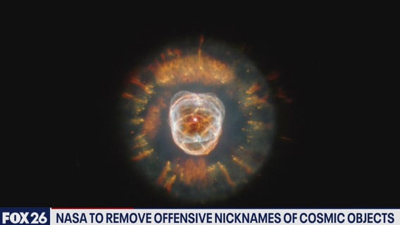 NASA to remove offensive nicknames of cosmic objects