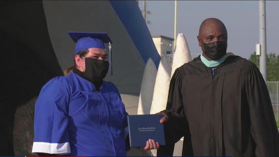 Drive-thru graduation held for Spring ISD students