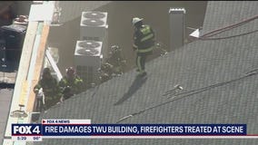 Texas Woman's University fire damages new building