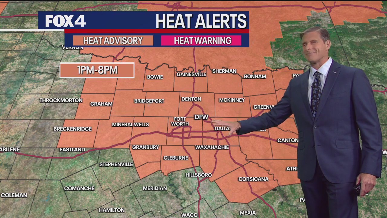 Dallas weather: August 6 evening forecast