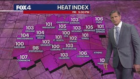 Dallas weather: August 8 evening forecast
