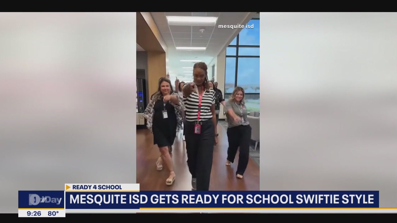 Mesquite ISD gets ready for school & Taylor's new album