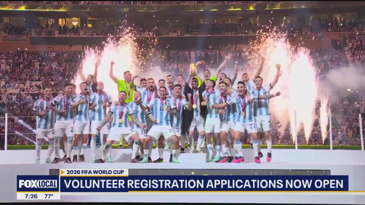 Volunteer registration applications open for World Cup