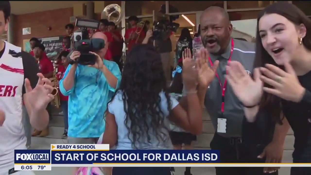 First day of school for Dallas ISD