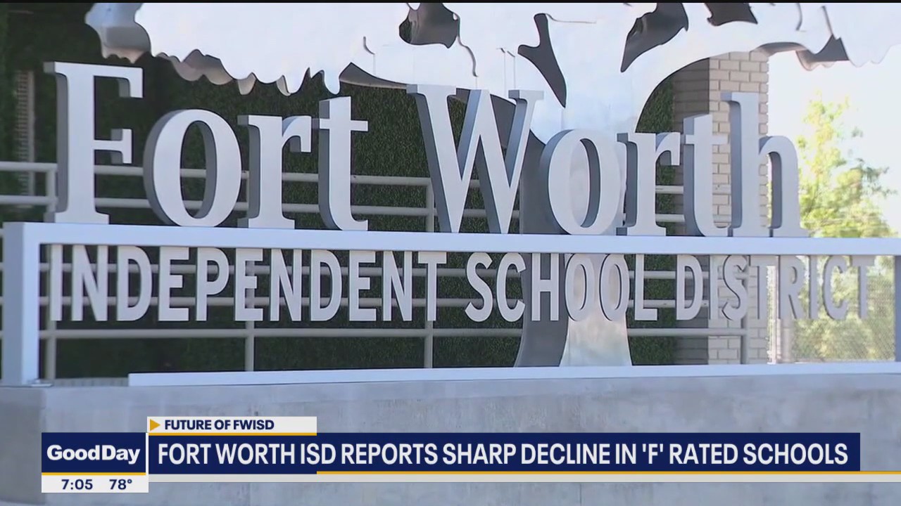 Fort Worth ISD reports decline in 'F' rated schools