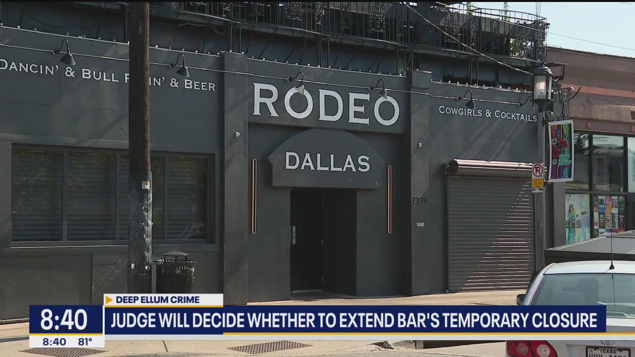 Judge will decide whether to extend bar's close