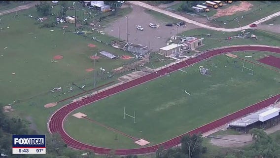 Gordon ISD students return to tornado-damaged campus