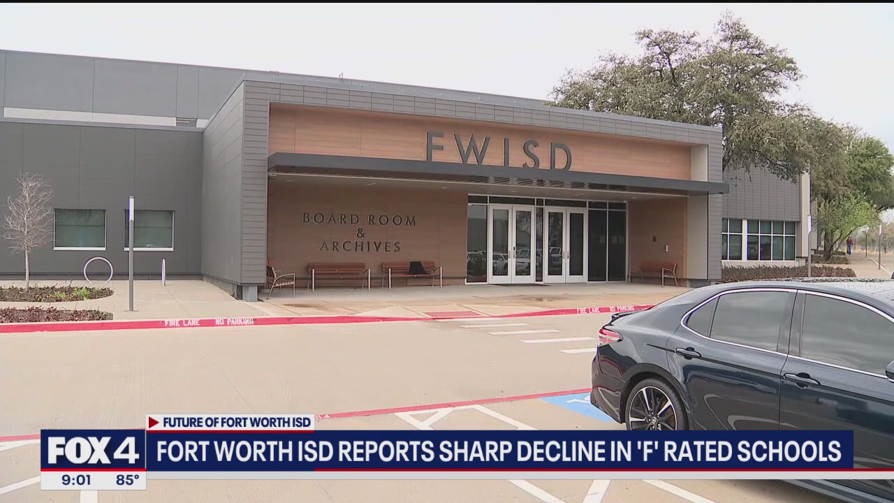 Fort Worth ISD reports sharp decline in schools rated F