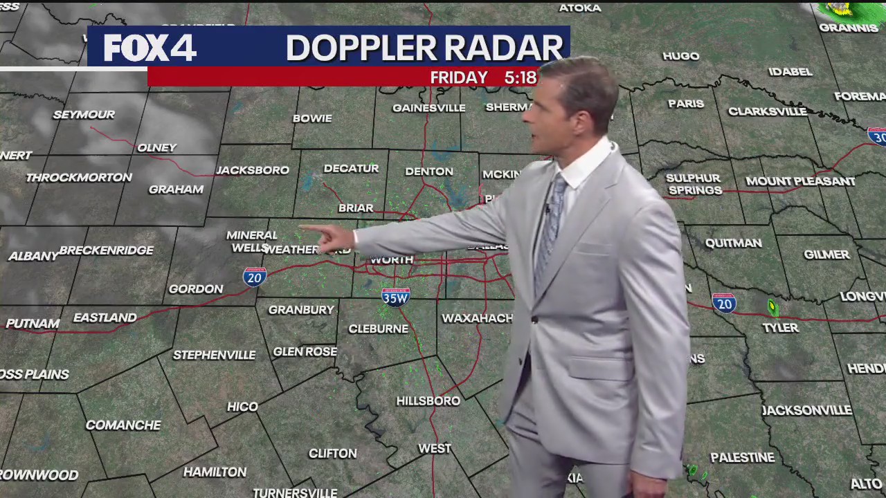 Dallas weather: August 15 evening forecast