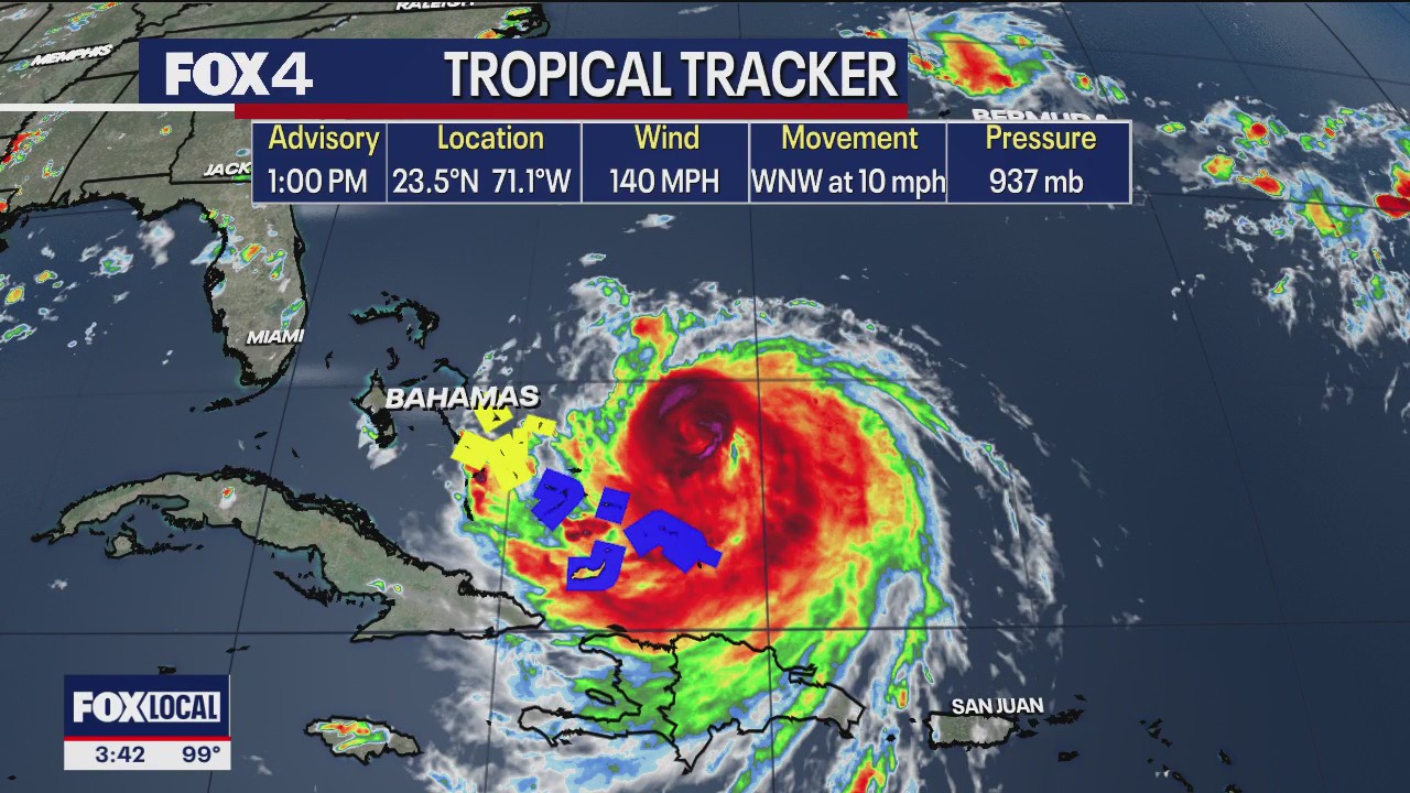 Hurricane Erin still a major Category 4 storm
