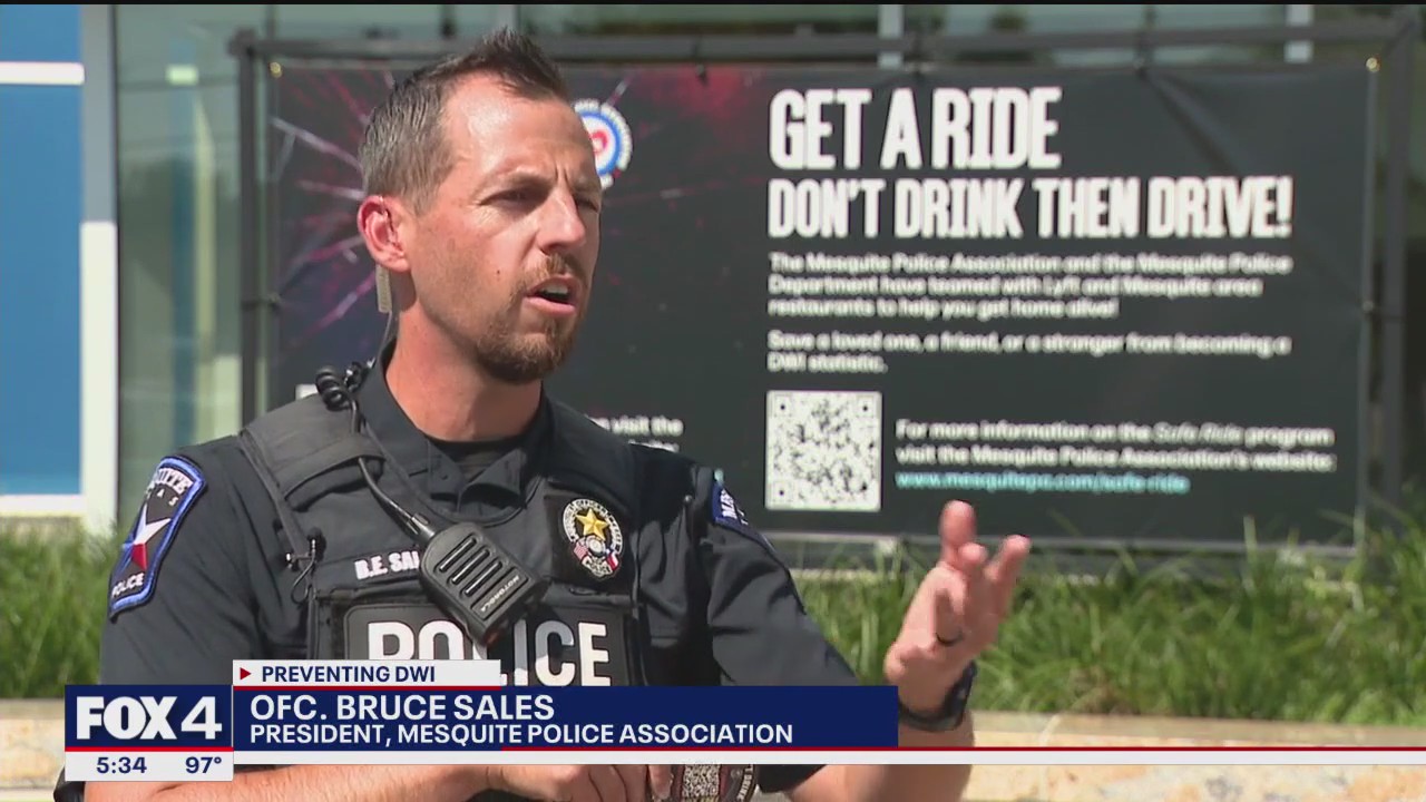 MADD, Mesquite PD partner to prevent drunk driving
