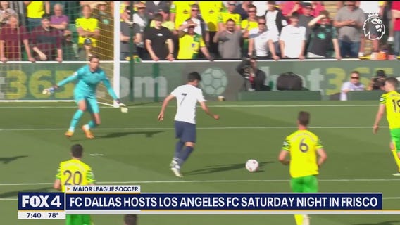 FC Dallas hosts LAFC Saturday night in Frisco