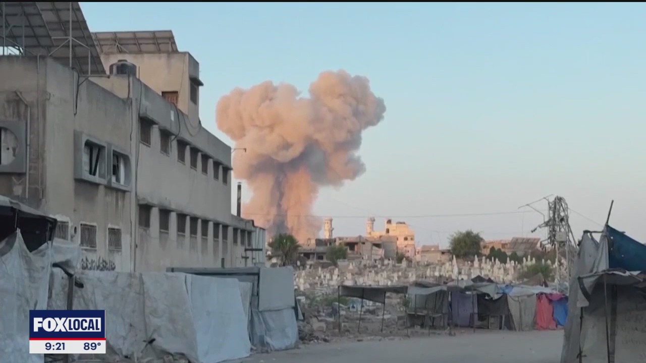 Israeli military strikes hospital in Gaza twice