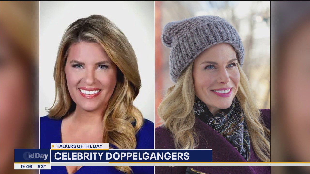 Who are the Good Day team's celebrity doppelgangers?
