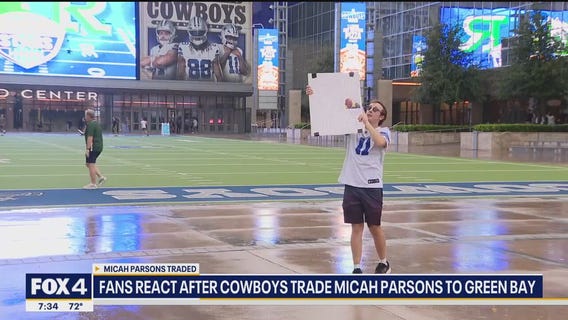 Fans react after Cowboys trade Micah Parsons