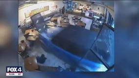Couple recalls moment SUV smashed into restaurant