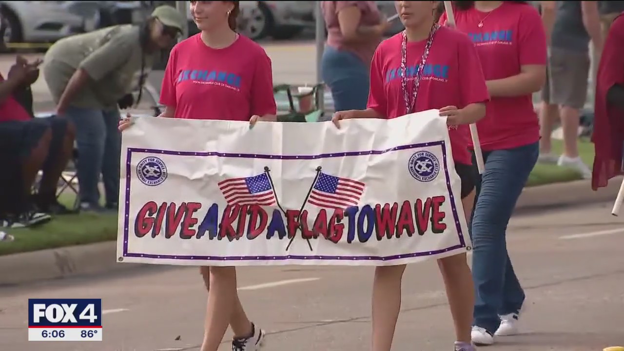 Garland hosts traditional Labor Day parade