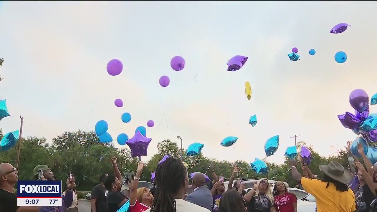 Memorial held 1 year after DPD officer's murder