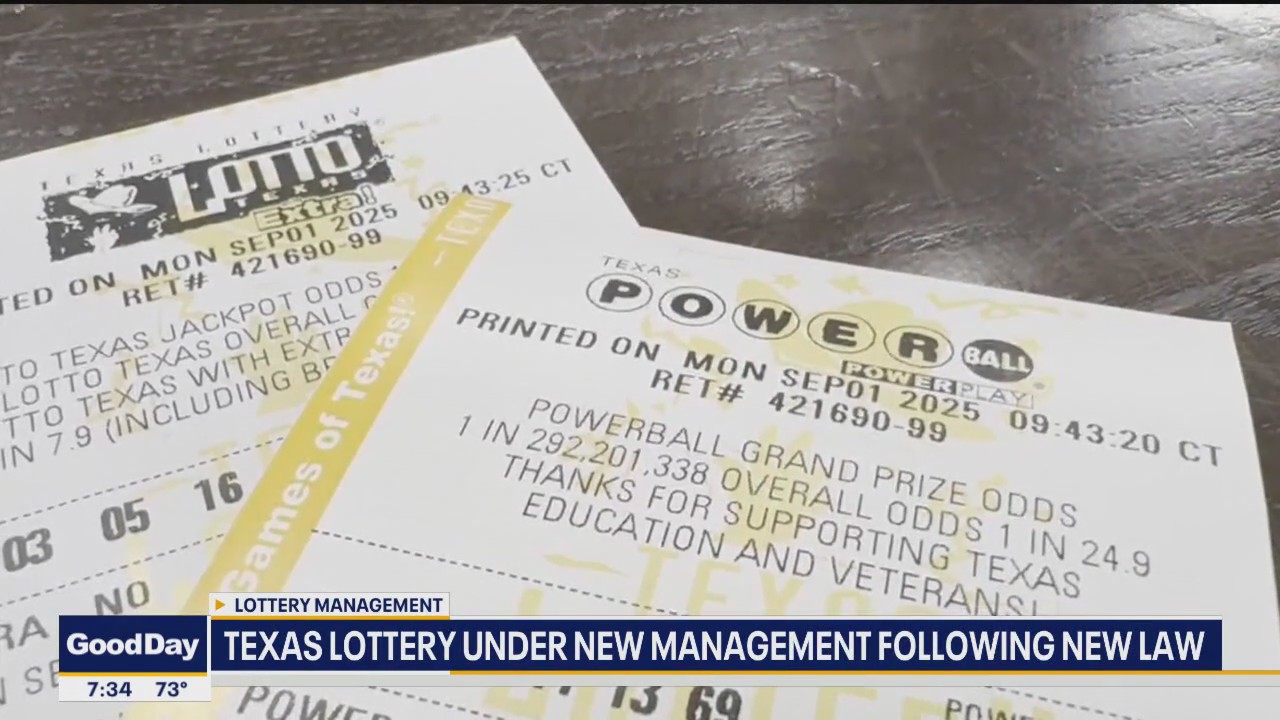 New law places Texas Lottery under new management