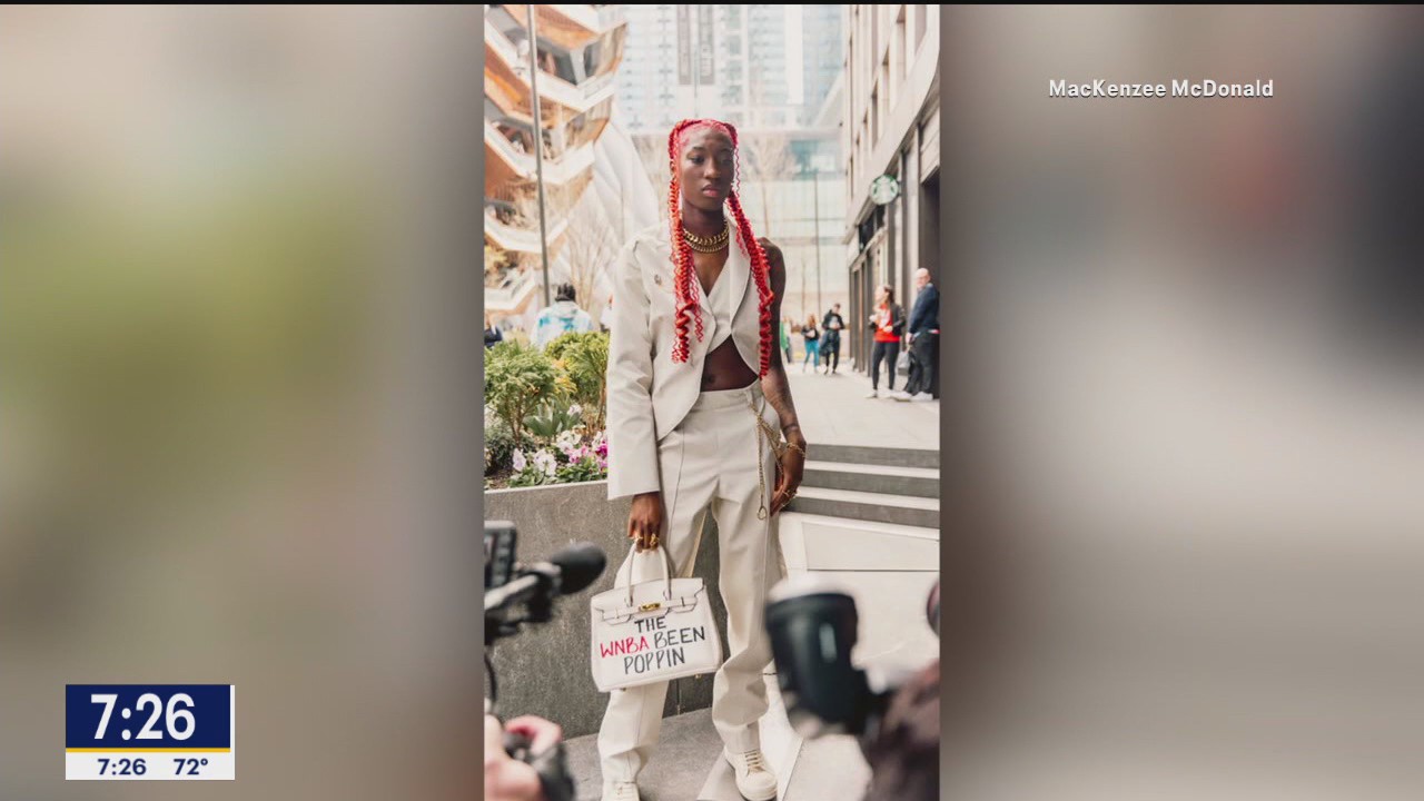 WNBA stylist turning heads this season
