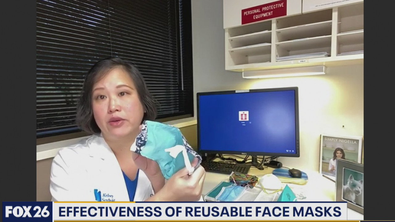 The effectiveness of reusable masks