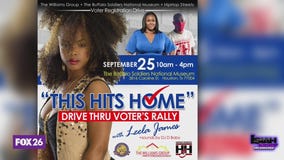 Singer Leela James works to get Houstonians voting