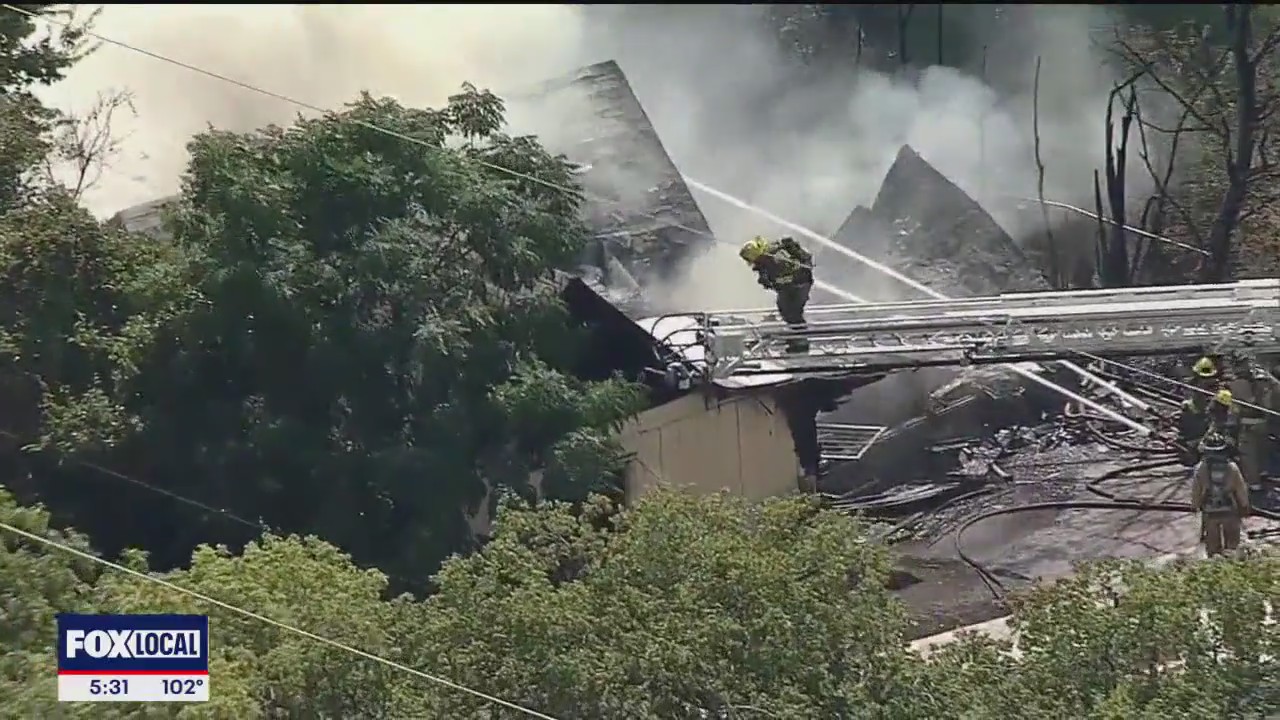 Fort Worth firefighters injured in roof collapse