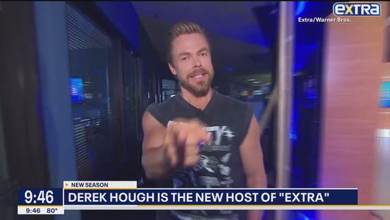 Derek Hough announced as new host of 'Extra'