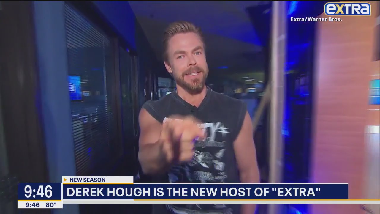Derek Hough announced as new host of 'Extra'