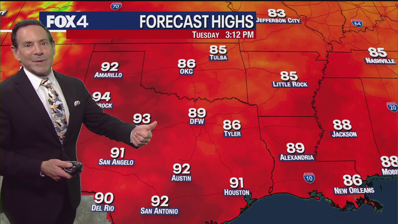Dallas weather: Sept. 9 morning forecast