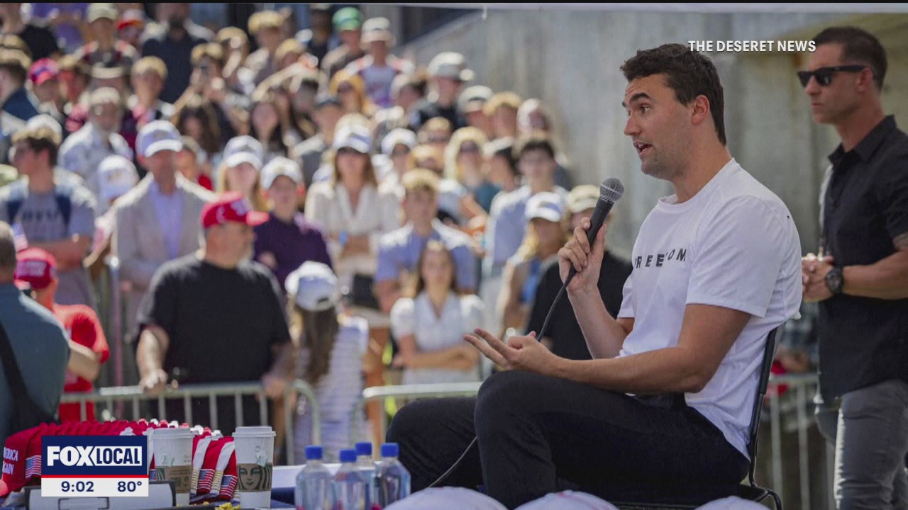 Manhunt underway for person who shot Charlie Kirk