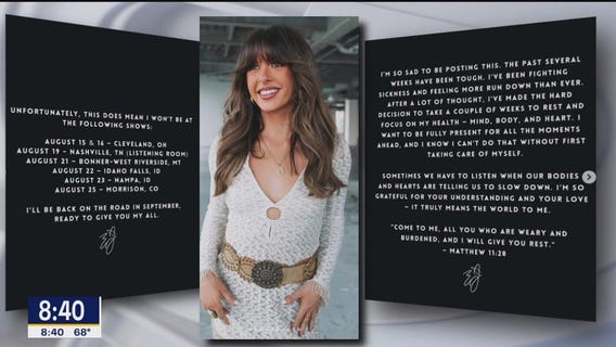 Ella Langley takes mental health break from tour