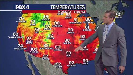 Dallas weather: Sept. 15 evening forecast