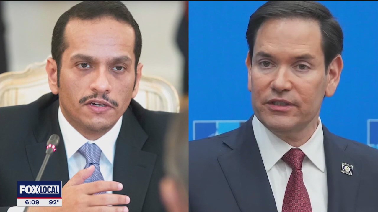 Marco Rubio meets with Qatar leader on ceasefire