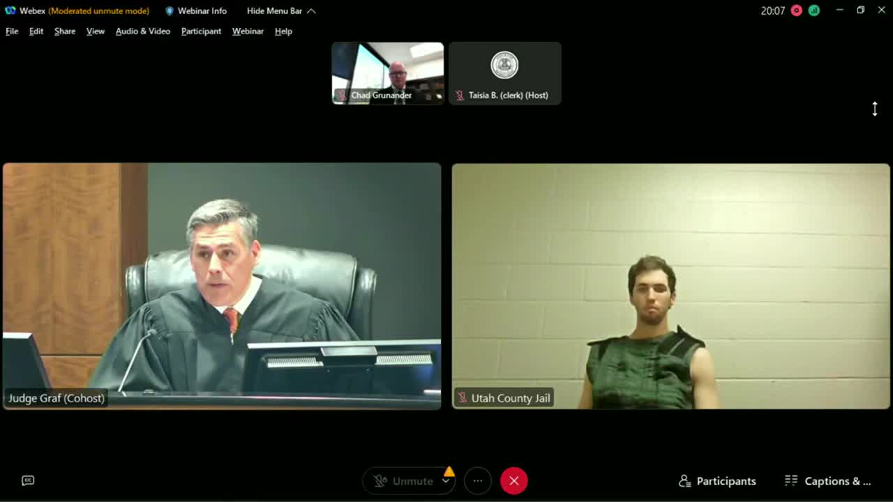 Tyler Robinson has first court appearance: Full