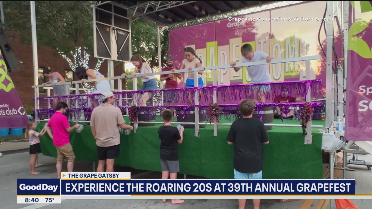 Grapefest underway in Grapevine