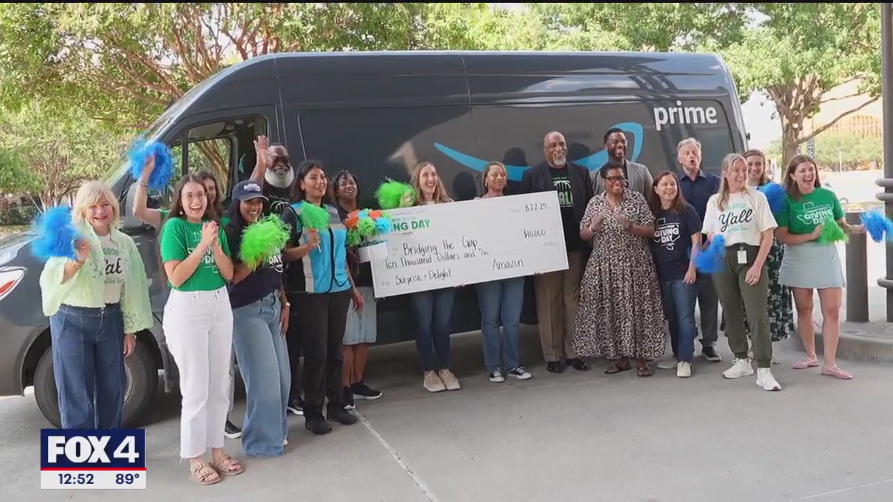 Amazon giving back on North Texas Giving Day