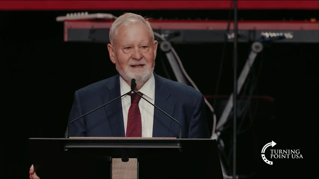 Charlie Kirk receives honorary degree from Hillsdale College