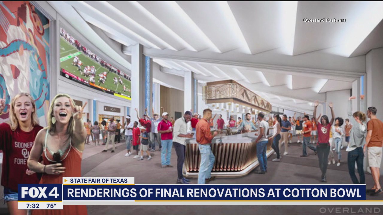 Enhanced fan experience for iconic Cotton Bowl