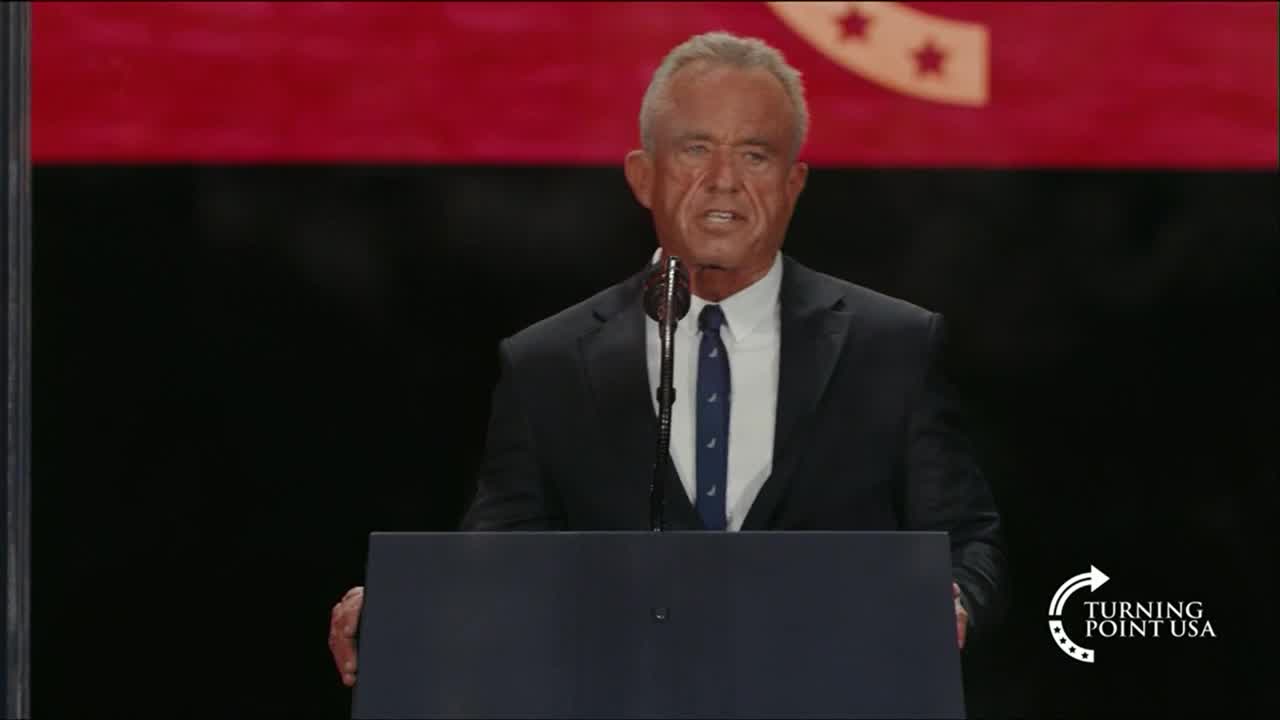 RFK on Charlie Kirk: Charlie had a passion for free speech