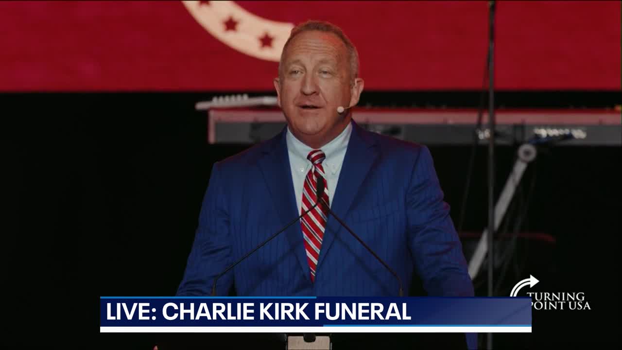 Charlie Kirk funeral's opening remarks