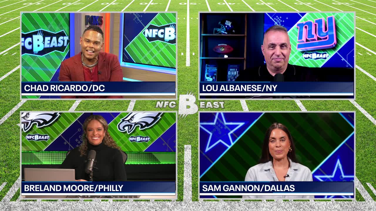 Tush Push, Cowboys carousel, GIANT mistakes and JD5's injury | NFC BEAST