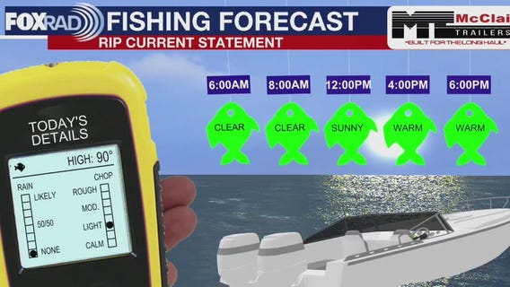 Saturday fishing forecast