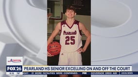 Pearland HS senior excelling on and off the court