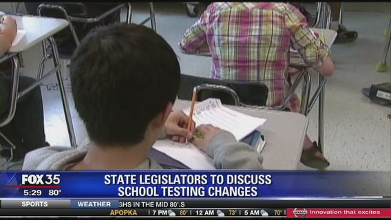 Lawmakers to discuss school testing