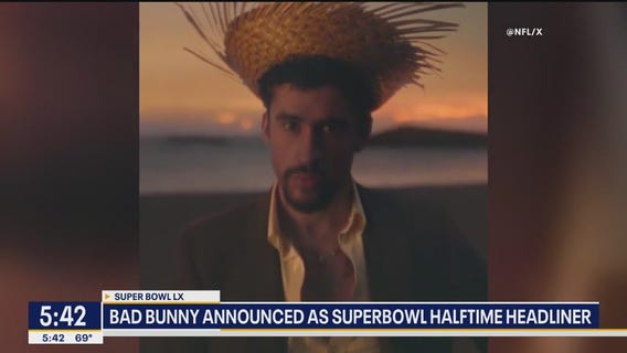 Bad Bunny to headline Super Bowl LX Halftime Show
