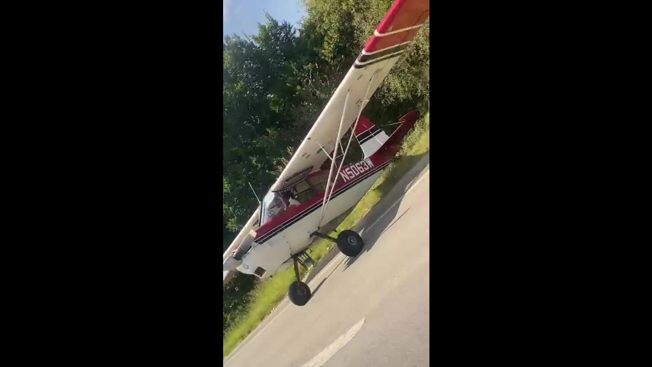 VIDEO: Plane lands on Dallas street