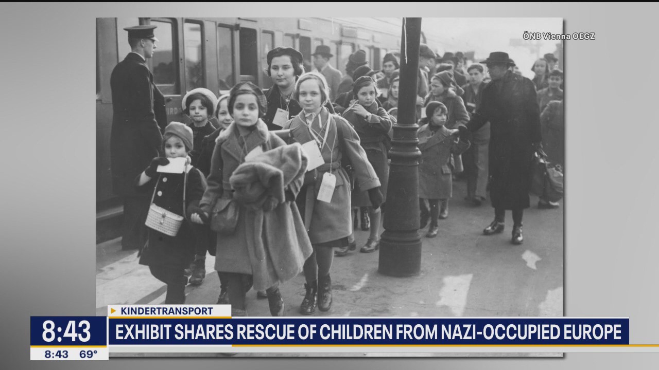 Exhibit shares rescue of children from Nazi's in Europe