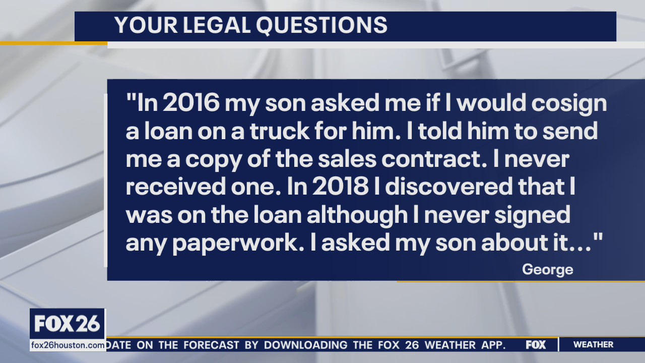 Your Legal Questions: Voting lawsuit; cosigning; HOA fees